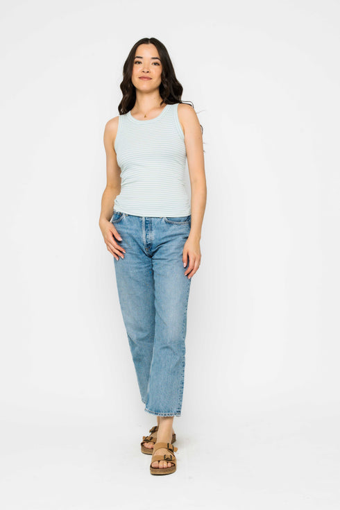 Leanne-Crew Neck Tank